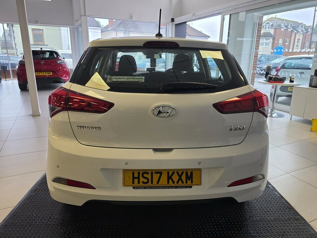 Hyundai I20 Se U2536 Ulez White #6