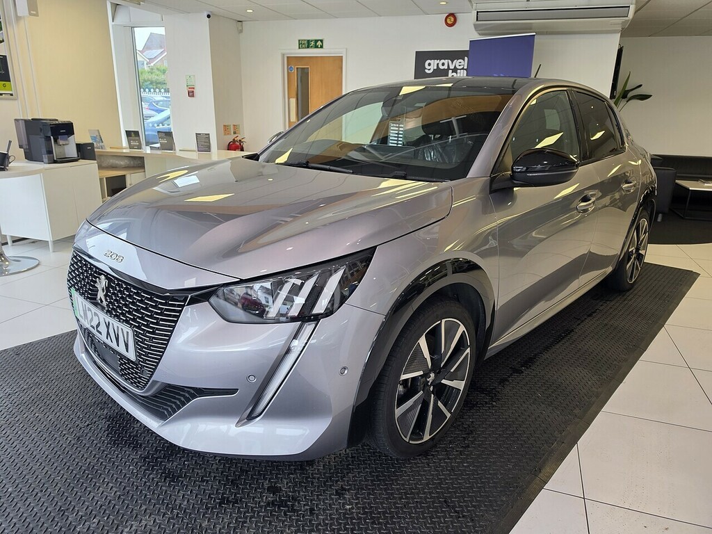 Peugeot e-208 Gt Premium U2545 Ulez Grey #3