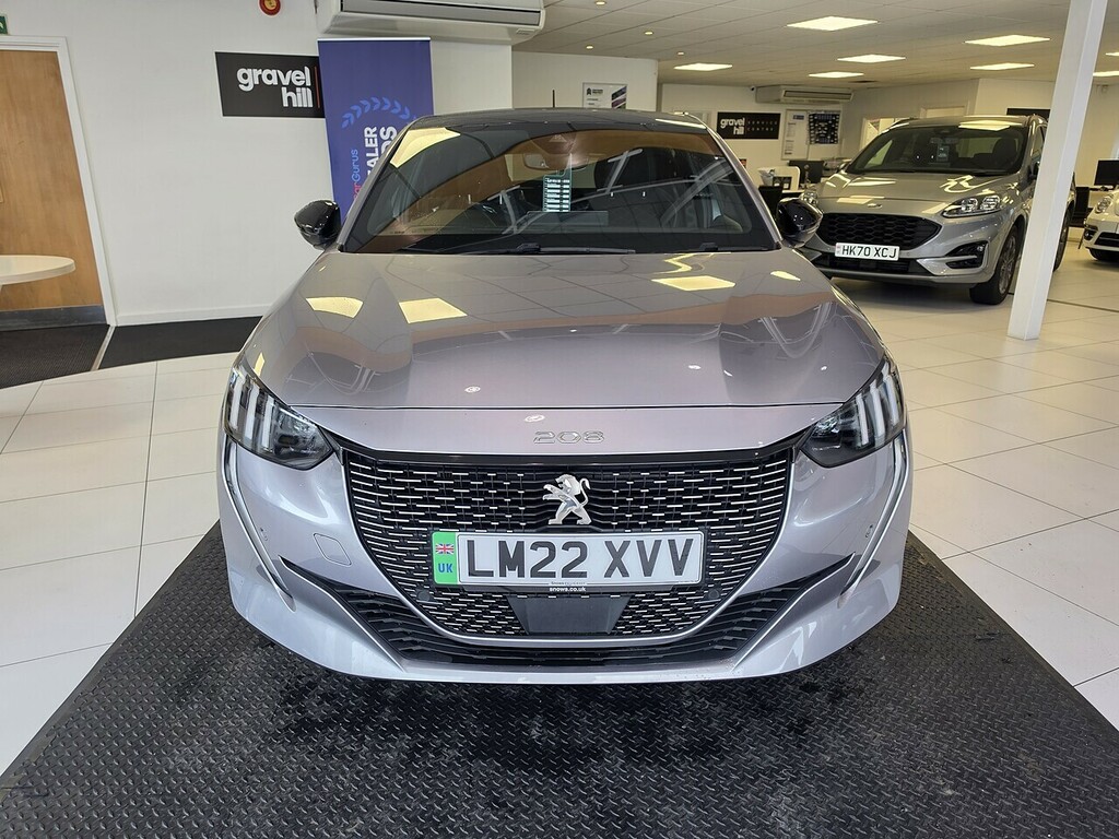 Peugeot e-208 Gt Premium U2545 Ulez Grey #2