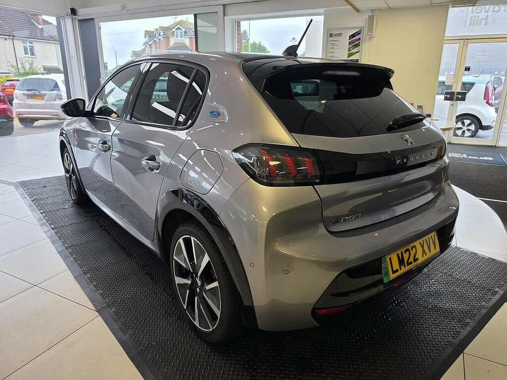 Peugeot e-208 Gt Premium U2545 Ulez Grey #5