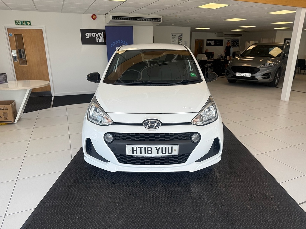 Hyundai I10 Go Se Hatchback 1.0 U2525 Ulez White