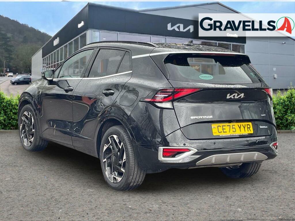Kia Sportage 1.6 T-gdi Mhev Gt-line Suv Hybrid Dct E CE75YYR Black #5
