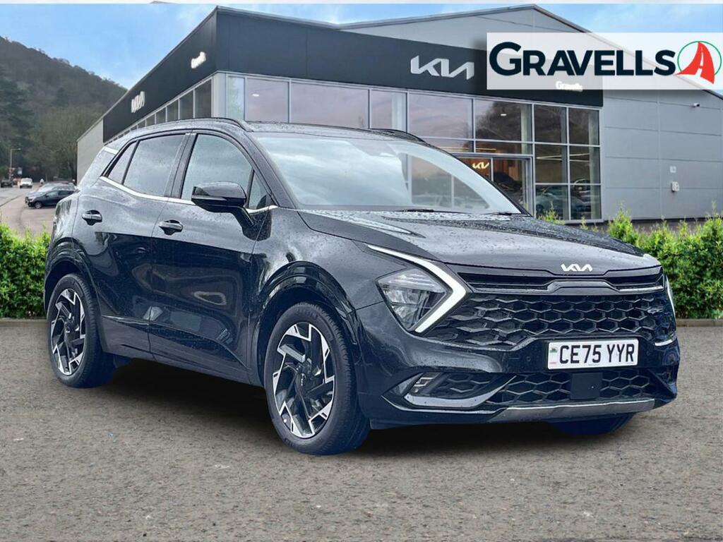 Kia Sportage 1.6 T-gdi Mhev Gt-line Suv Hybrid Dct E CE75YYR Black