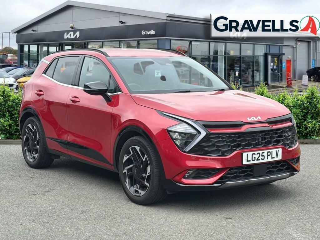 Kia Sportage 1.6 T-gdi Mhev Gt-line Suv Hybrid Dct E Red