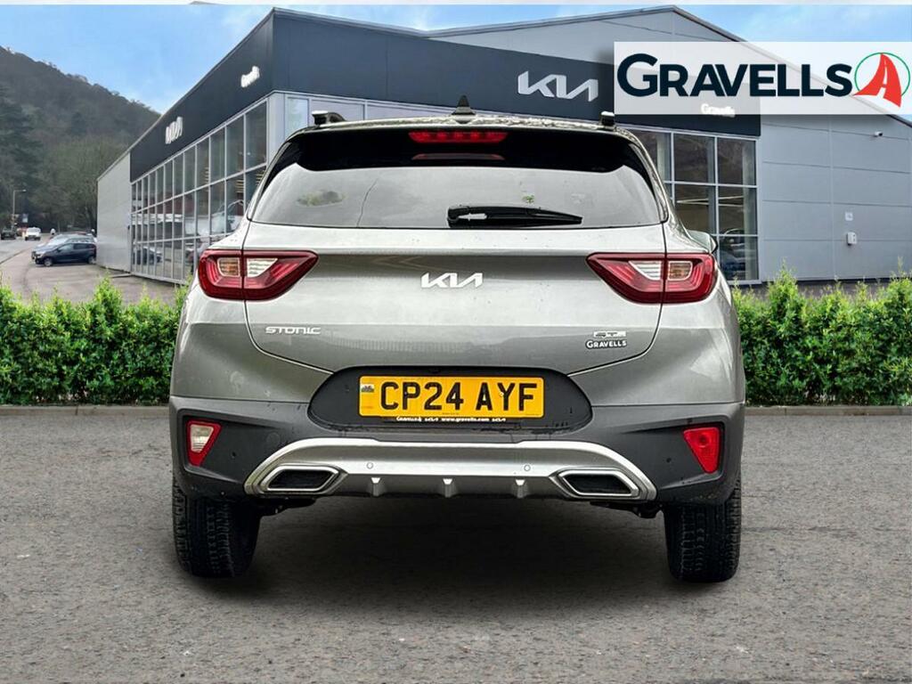 Kia Stonic 1.0 T-gdi Mhev Gt-line S Suv Hybrid Man Grey #4