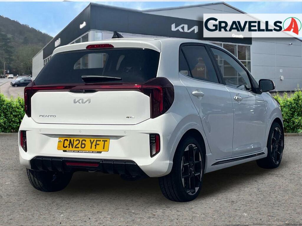 Kia Picanto 1.0 Gt-line S Hatchback Euro 6 CN26YFT White #3