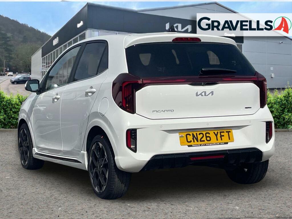 Kia Picanto 1.0 Gt-line S Hatchback Euro 6 CN26YFT White #5