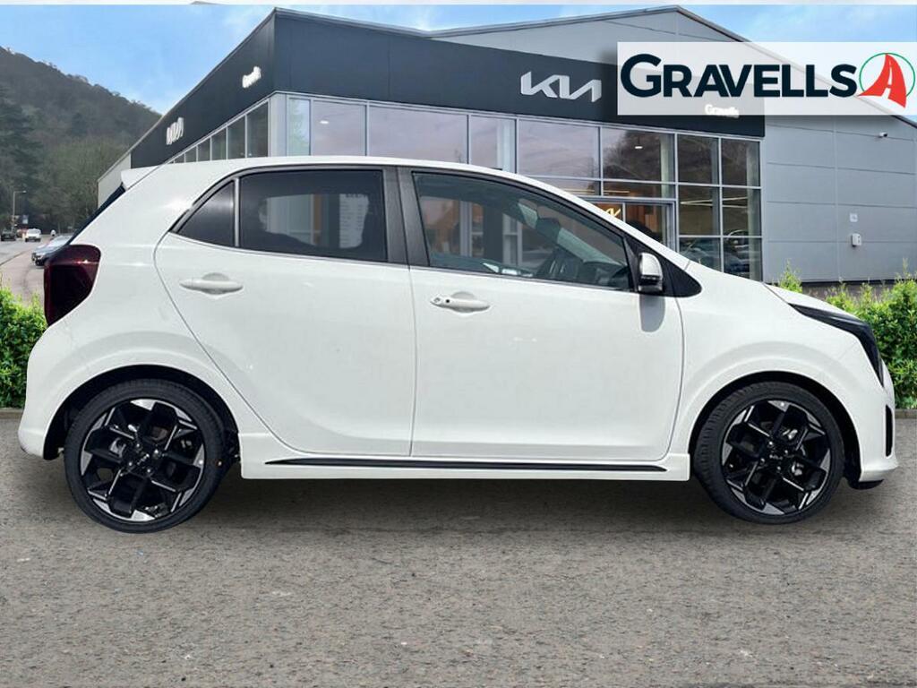 Kia Picanto 1.0 Gt-line S Hatchback Euro 6 CN26YFT White #2