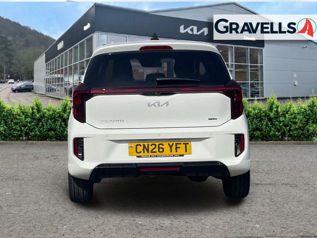 Kia Picanto 1.0 Gt-line S Hatchback Euro 6 CN26YFT White #4