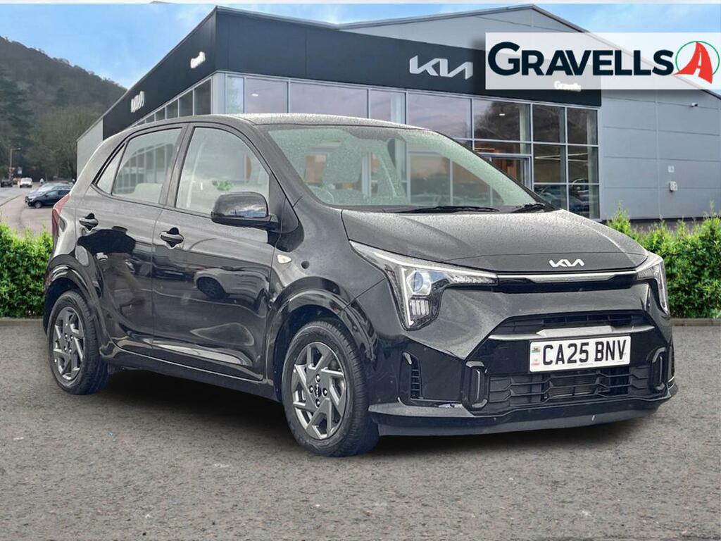 Kia Picanto 1.0 2 Hatchback Amt Euro 6 Ss 62 Bh Black