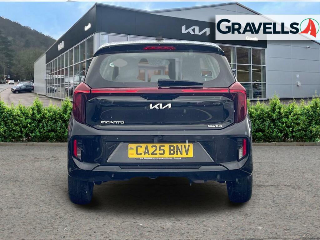 Kia Picanto 1.0 2 Hatchback Amt Euro 6 Ss 62 Bh CA25BNV Black #4