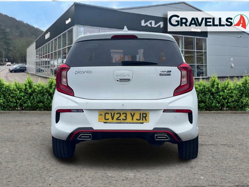 Kia Picanto 1.0 T-gdi Gt-line S Hatchback Eu CV23YJR White #4