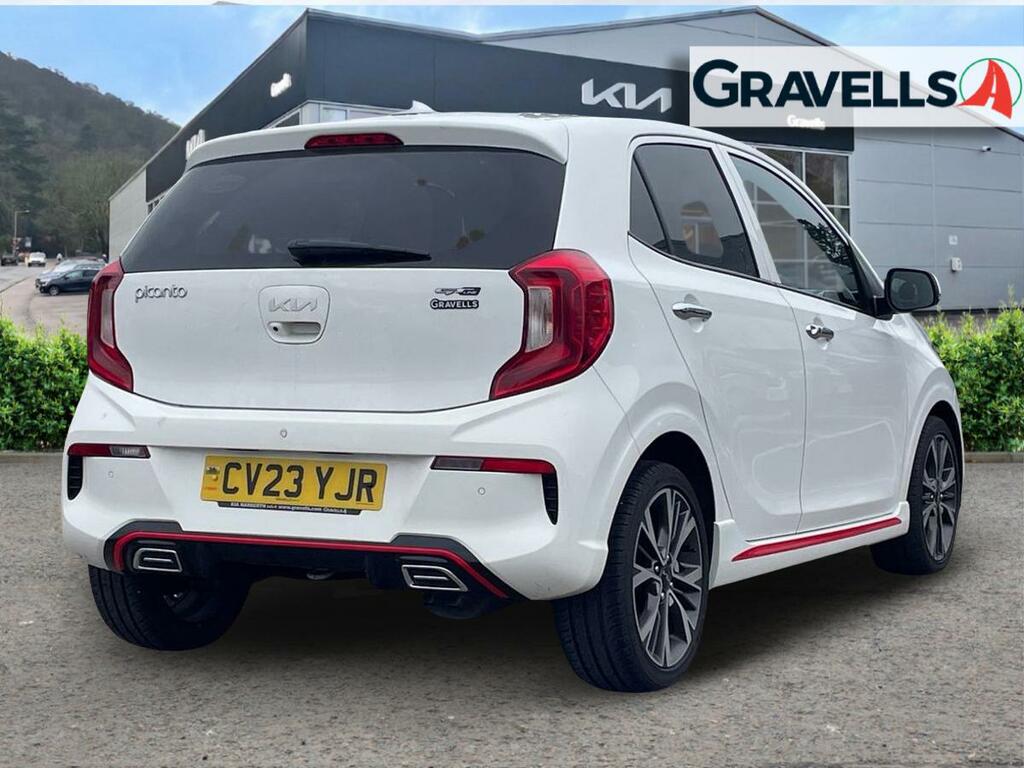 Kia Picanto 1.0 T-gdi Gt-line S Hatchback Eu CV23YJR White #3