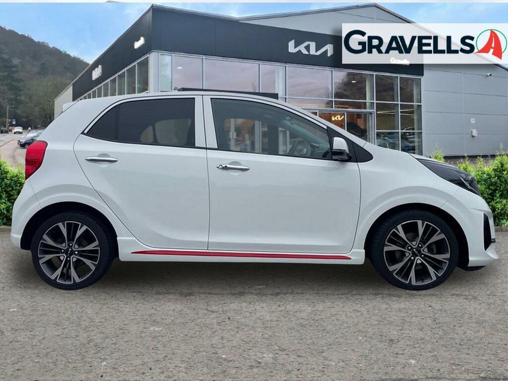 Kia Picanto 1.0 T-gdi Gt-line S Hatchback Eu CV23YJR White #2