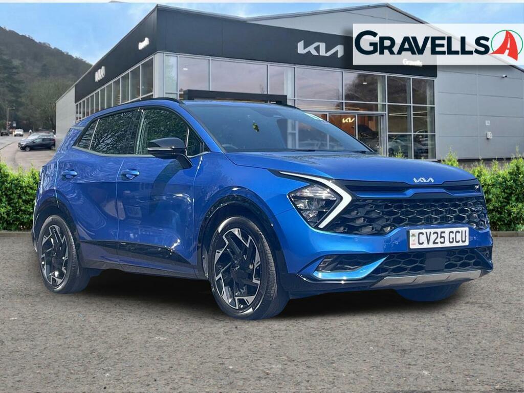 Kia Sportage 1.6 T-gdi Mhev Gt-line Suv Hybrid Manua Blue