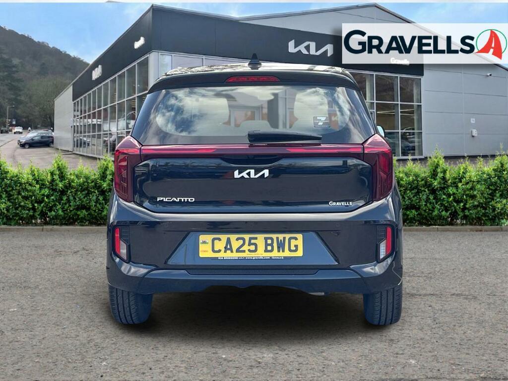 Kia Picanto 1.0 2 Hatchback Amt Euro 6 Ss 62 Bh CA25BWG Black #4