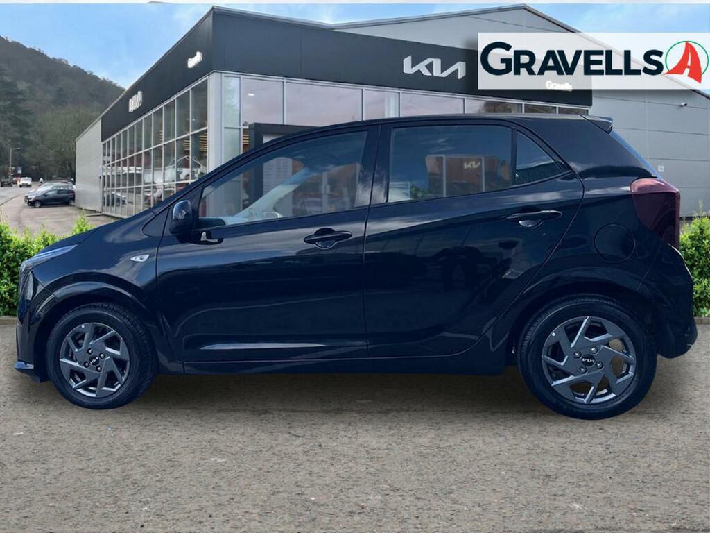 Kia Picanto 1.0 2 Hatchback Amt Euro 6 Ss 62 Bh CA25BWG Black #6