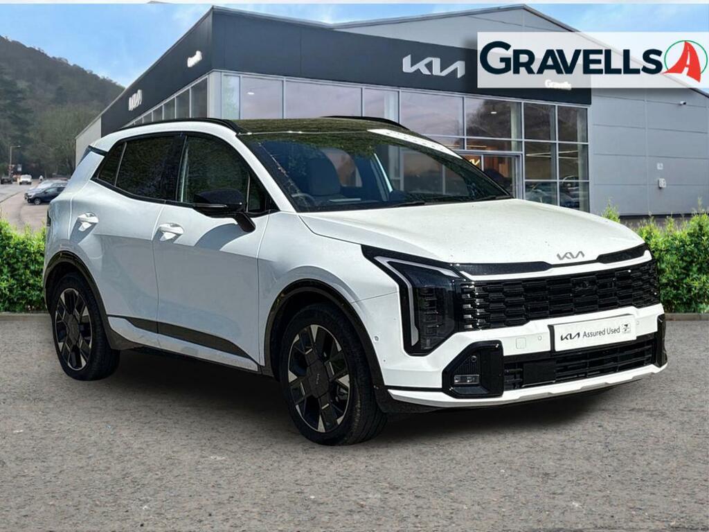 Kia Sportage 1.6 H T-gdi Gt-line S Suv Hybrid A NK75BYT White