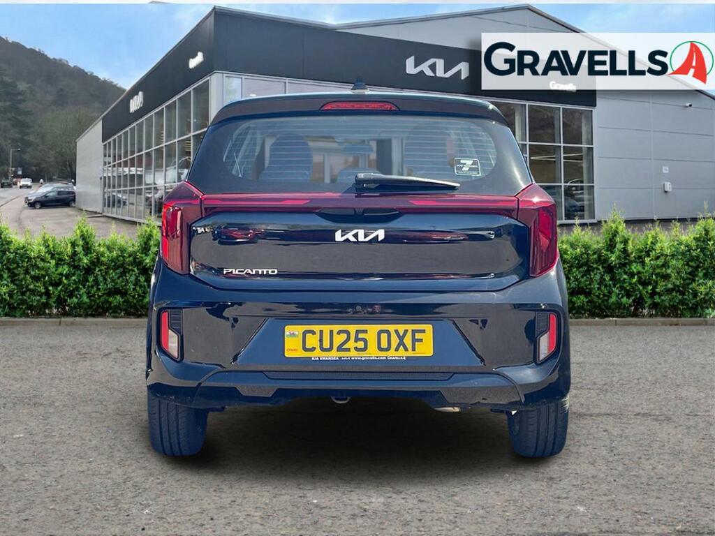Kia Picanto 1.0 2 Hatchback Amt Euro 6 Ss 62 Bh CU25OXF Black #4
