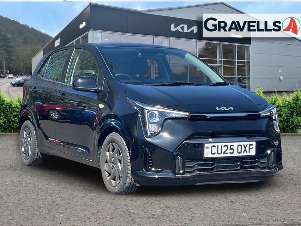 Kia Picanto 1.0 2 Hatchback Amt Euro 6 Ss 62 Bh CU25OXF Black