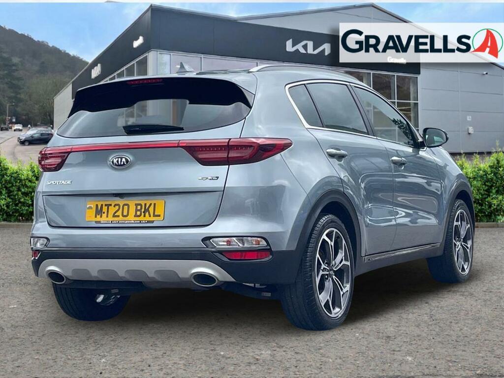 Kia Sportage 1.6 Crdi Ecodynamics Gt-line Suv Hybri MT20BKL Silver #3