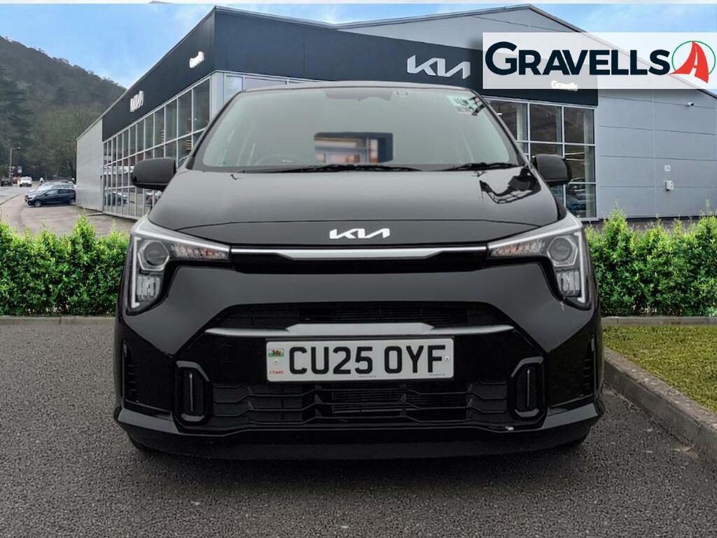 Kia Picanto 1.0 2 Hatchback Amt Euro 6 Ss 62 Bh CU25OYF Black #6