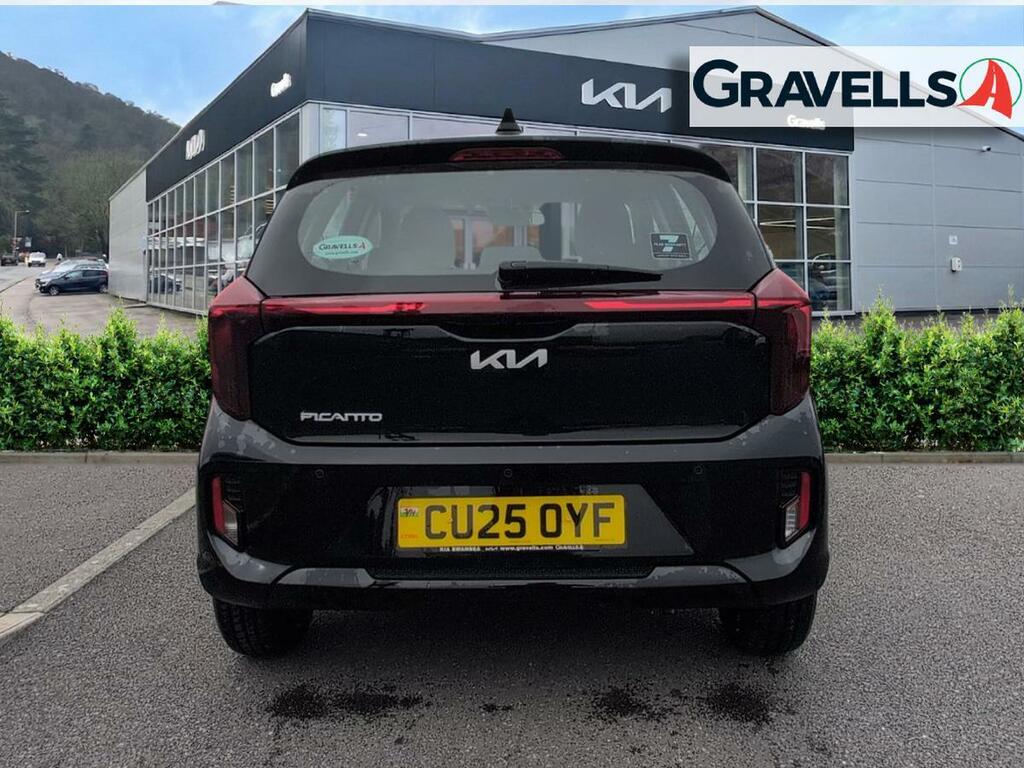 Kia Picanto 1.0 2 Hatchback Amt Euro 6 Ss 62 Bh CU25OYF Black #4