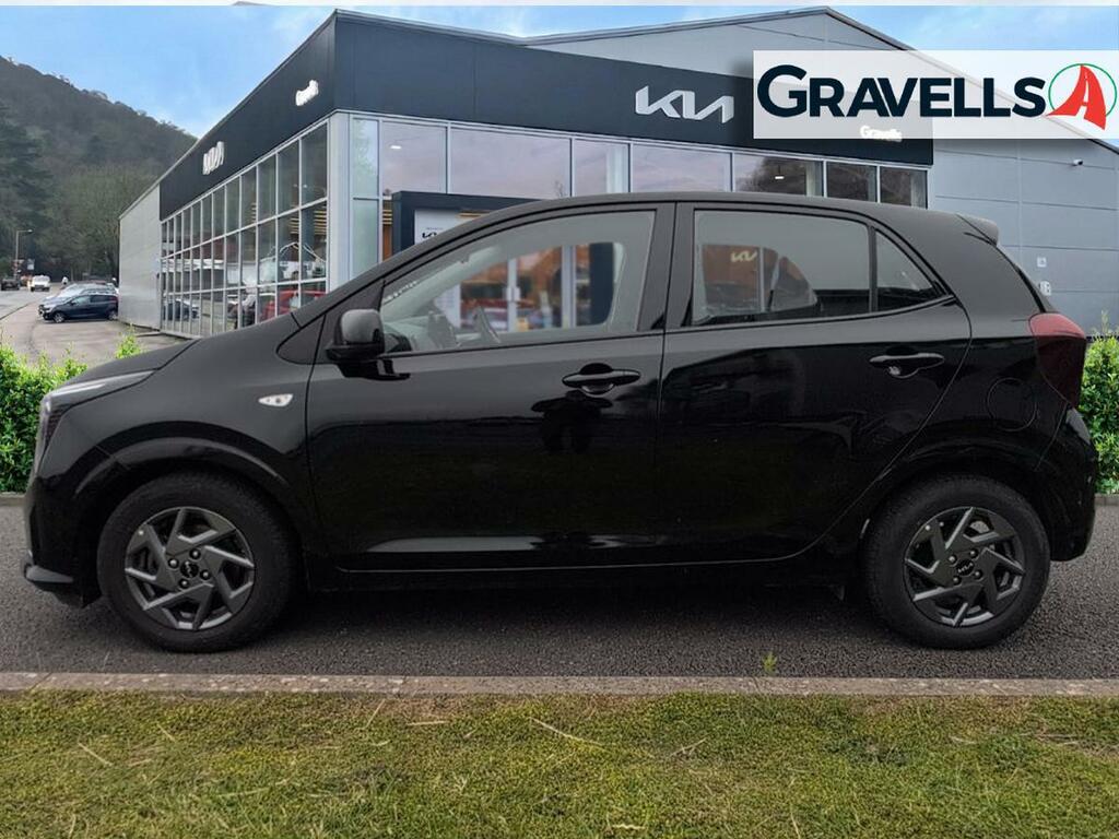 Kia Picanto 1.0 2 Hatchback Amt Euro 6 Ss 62 Bh CU25OYF Black #5