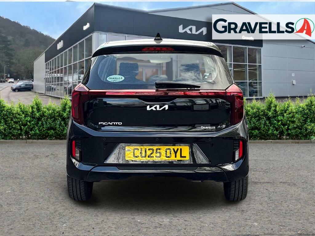 Kia Picanto 1.0 2 Hatchback Amt Euro 6 Ss 62 Bh CU25OYL Black #4