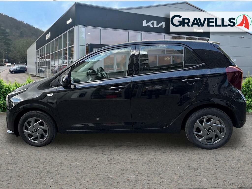 Kia Picanto 1.0 2 Hatchback Amt Euro 6 Ss 62 Bh CU25OYL Black #6