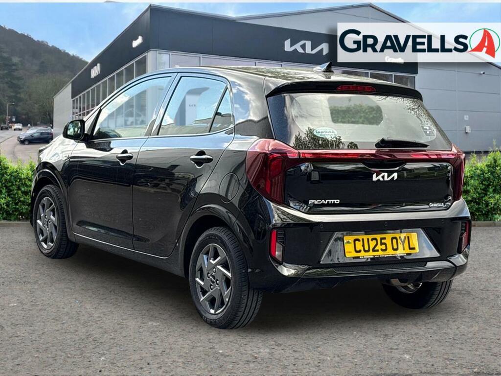 Kia Picanto 1.0 2 Hatchback Amt Euro 6 Ss 62 Bh CU25OYL Black #5