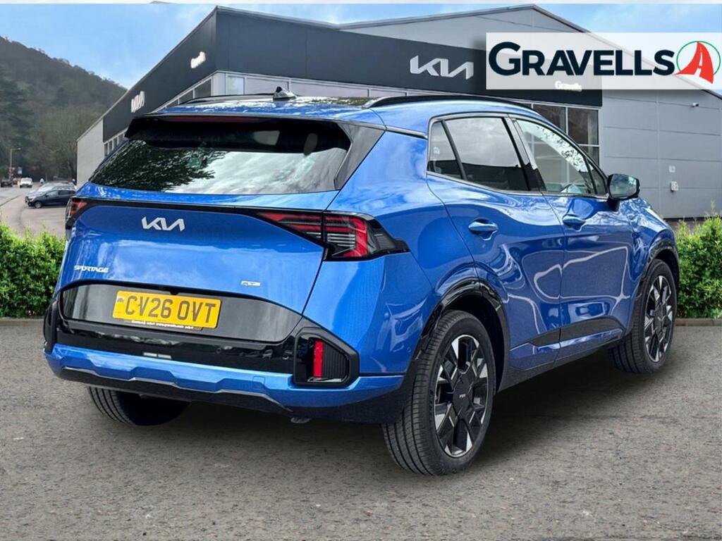 Kia Sportage 1.6 H T-gdi Gt-line S Suv Hybrid E CV26OVT Blue #3