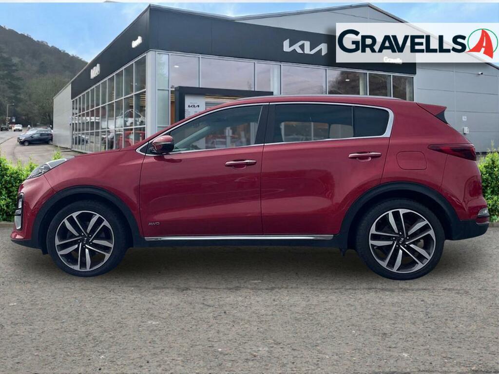 Kia Sportage 1.6 T-gdi 4 Suv Dct Awd Euro 6 Ss 1 CP68OPB Red #5