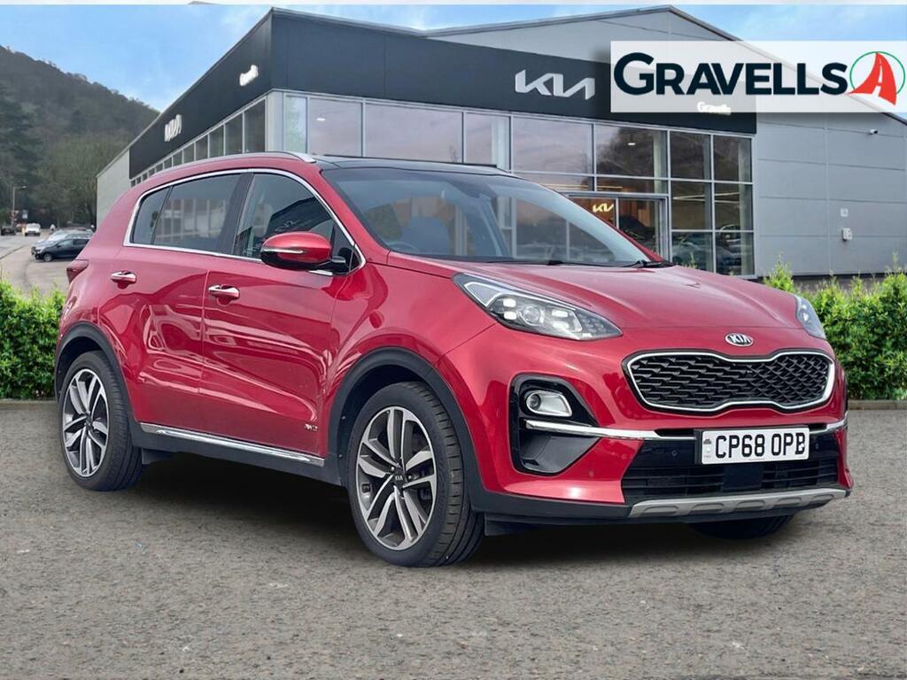 Kia Sportage 1.6 T-gdi 4 Suv Dct Awd Euro 6 Ss 1 CP68OPB Red