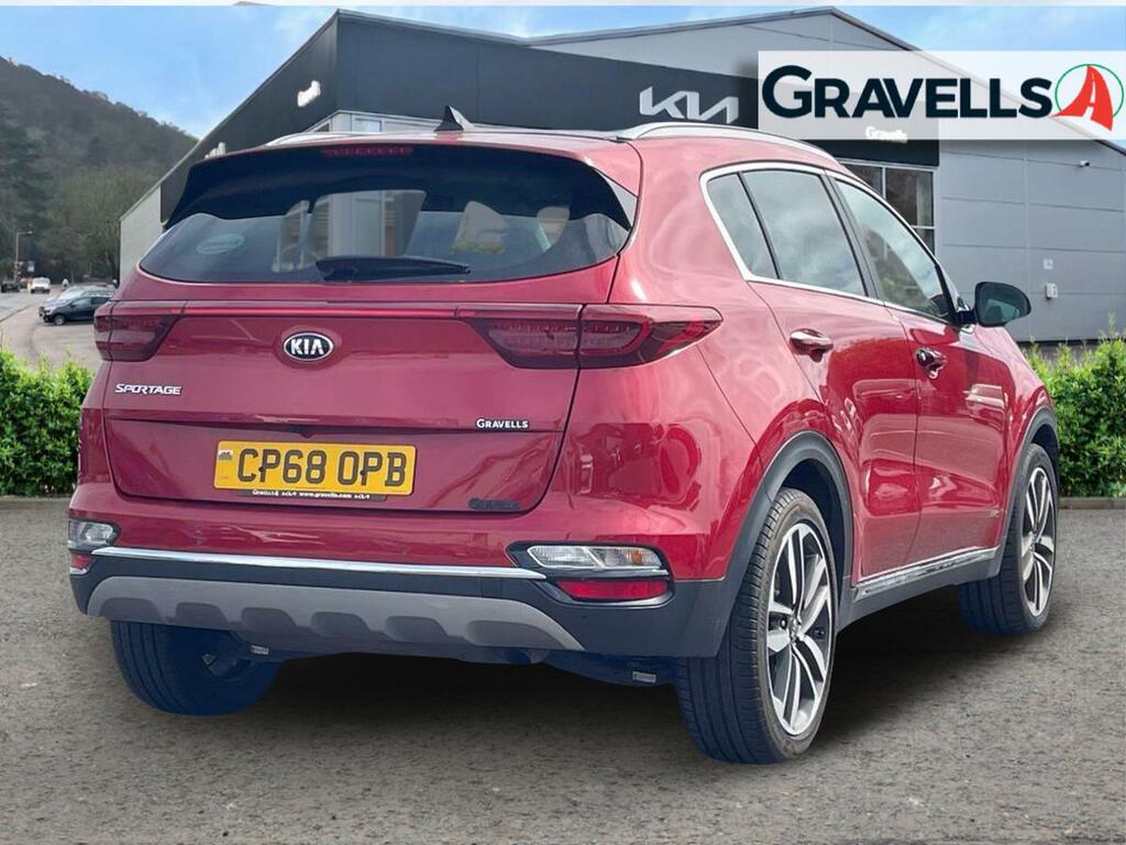 Kia Sportage 1.6 T-gdi 4 Suv Dct Awd Euro 6 Ss 1 CP68OPB Red #3