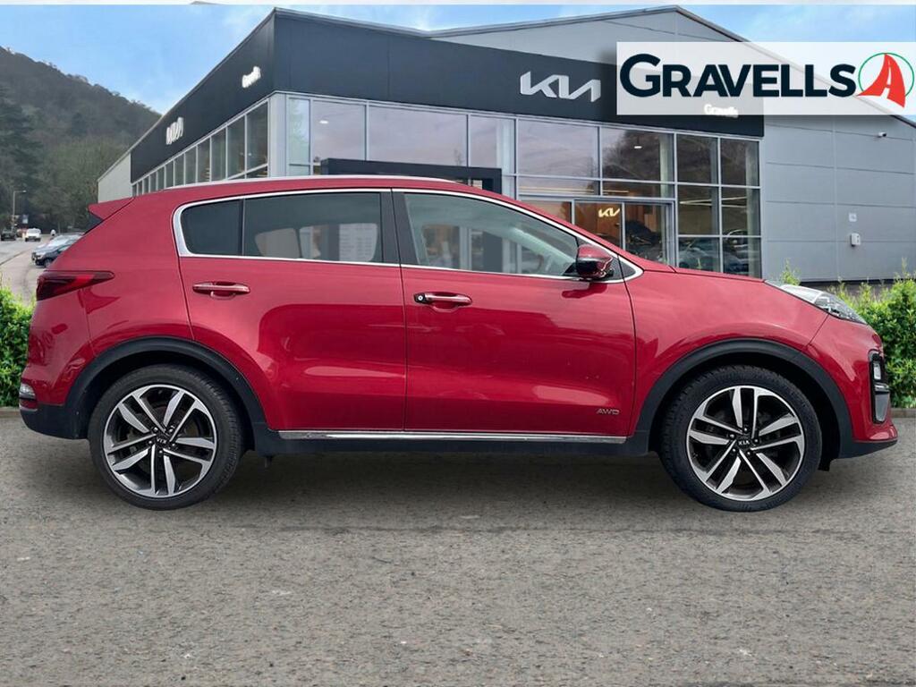 Kia Sportage 1.6 T-gdi 4 Suv Dct Awd Euro 6 Ss 1 CP68OPB Red #2