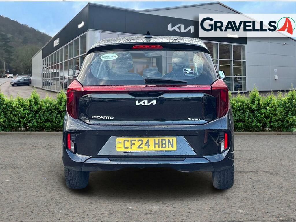Kia Picanto 1.0 2 Hatchback Amt Euro 6 Ss 62 Bh CF24HBN Black #4
