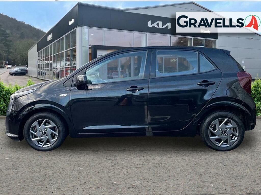 Kia Picanto 1.0 2 Hatchback Amt Euro 6 Ss 62 Bh CF24HBN Black #6