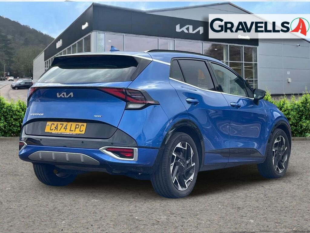 Kia Sportage 1.6 T-gdi Mhev Gt-line Suv Hybrid Manua CA74LPC Silver #3