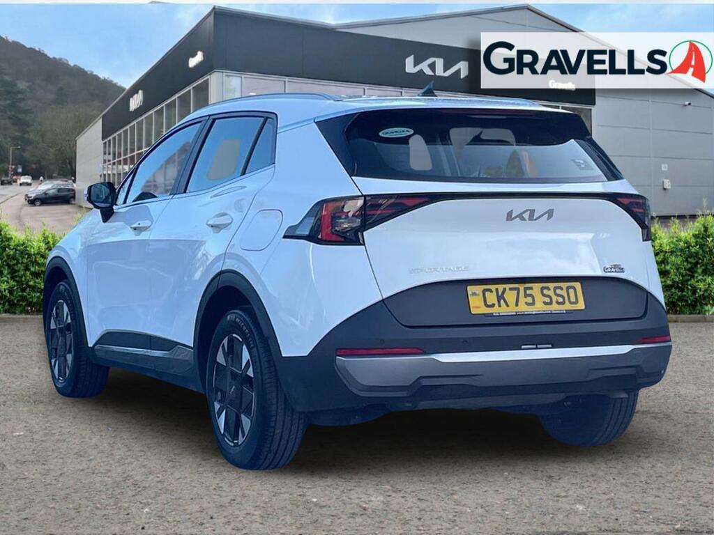 Kia Sportage 1.6 H T-gdi Pure Suv Hybrid Euro 6 CK75SSO White #5
