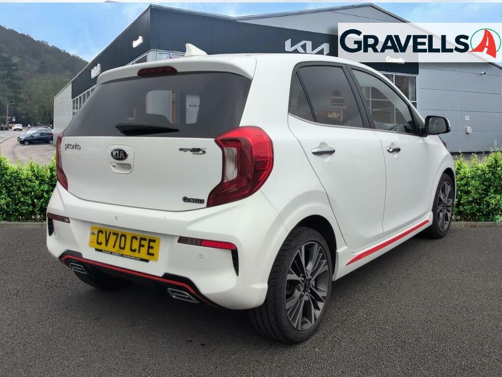 Kia Picanto 1.0 Dpi Gt-line Hatchback Euro 6 CP70CSO White #3