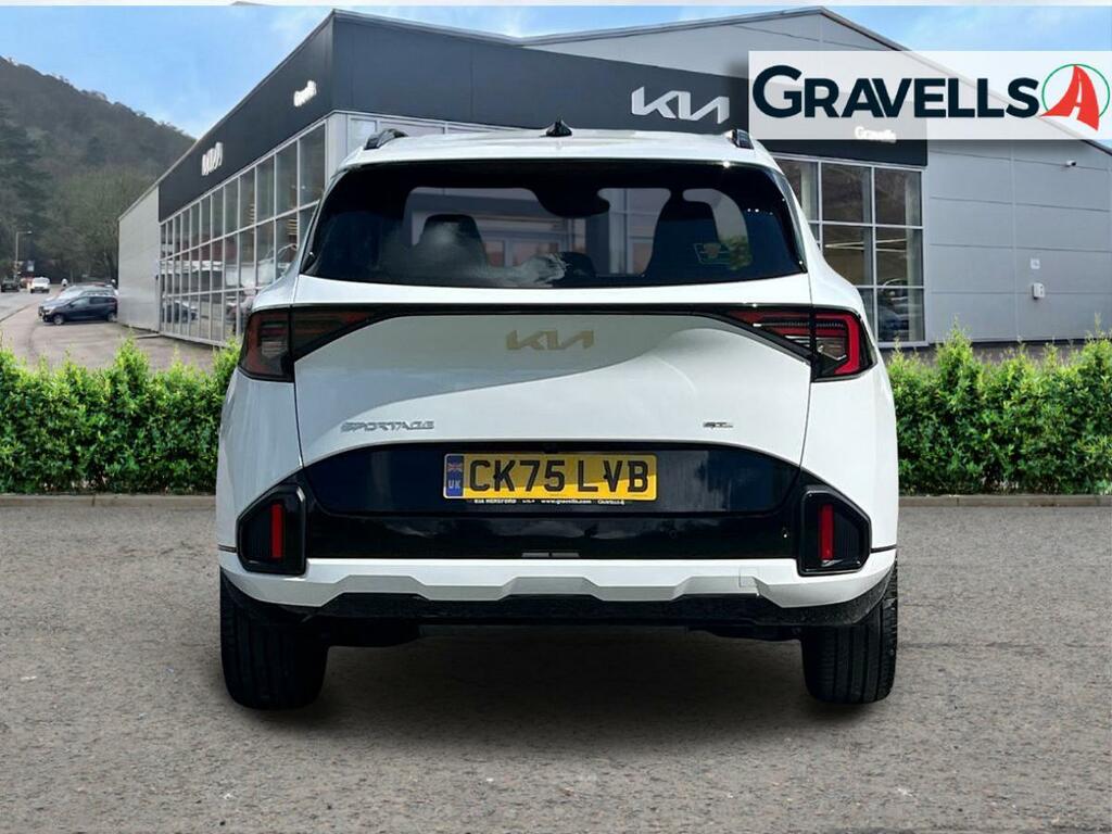 Kia Sportage 1.6 H T-gdi Gt-line Suv Hybrid Eur CK75LVB White #4