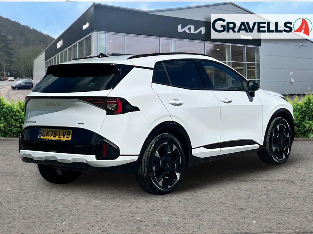 Kia Sportage 1.6 H T-gdi Gt-line Suv Hybrid Eur CK75LVB White #3