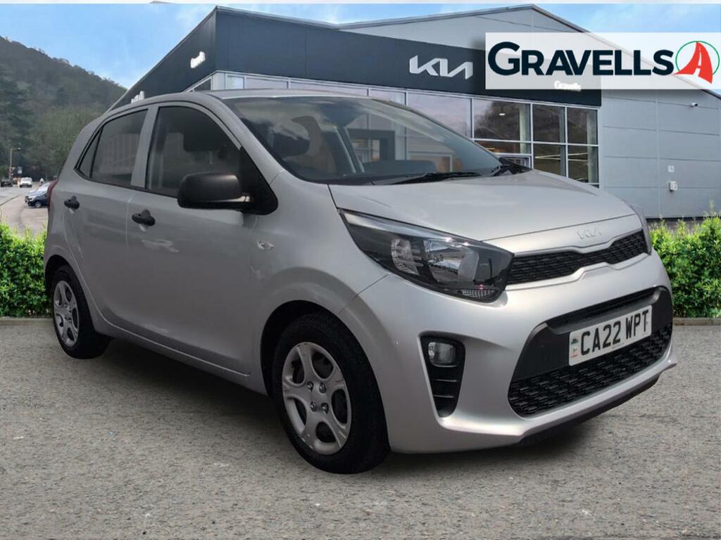 Kia Picanto 1.0 Dpi 1 Hatchback Euro 6 Ss CA22WPT Silver