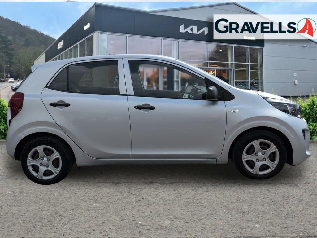Kia Picanto 1.0 Dpi 1 Hatchback Euro 6 Ss CA22WPT Silver #2