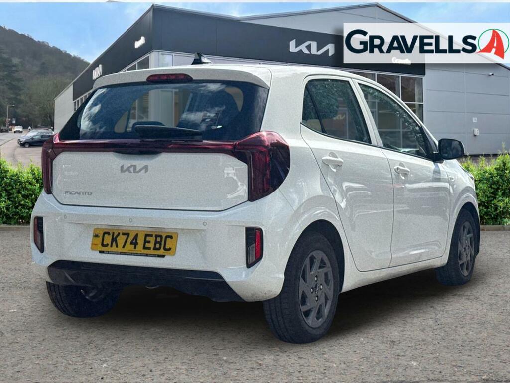 Kia Picanto 1.0 2 Hatchback Euro 6 Ss 62 CK74EBC White #3