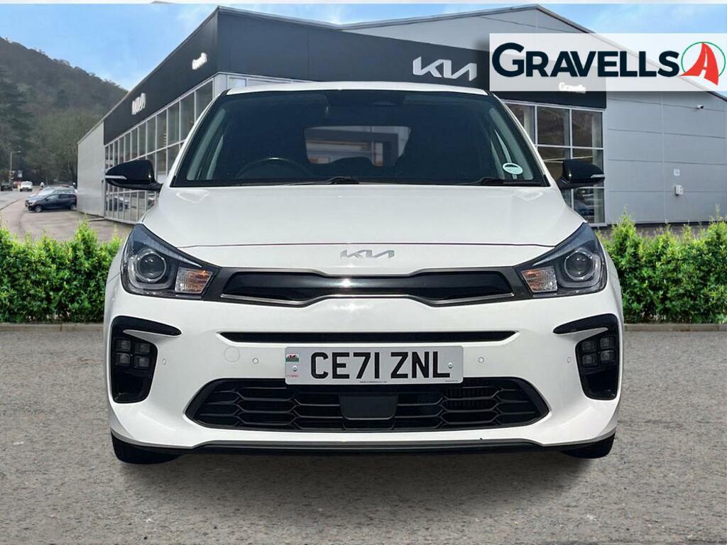 Kia RIO 1.0 T-gdi Mhev Gt-line S Hatchback Hybr White #6