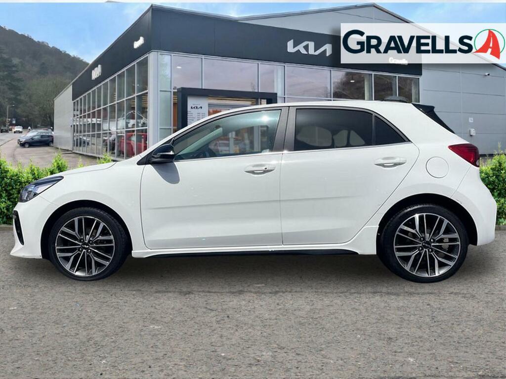 Kia RIO 1.0 T-gdi Mhev Gt-line S Hatchback Hybr White #5
