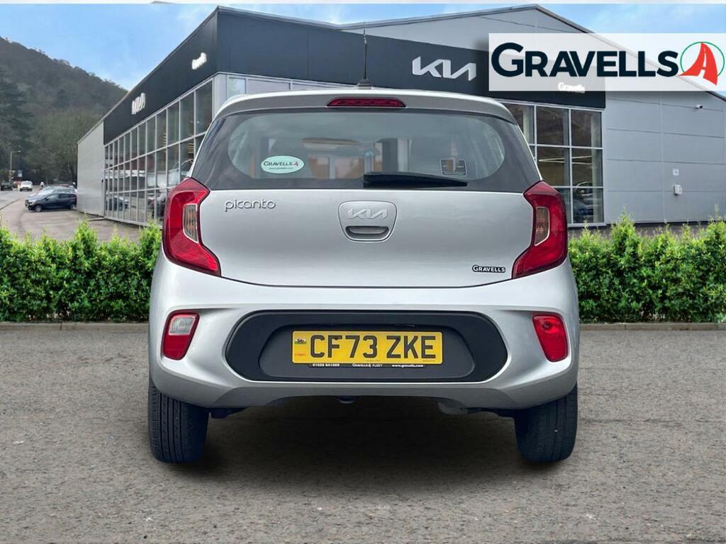 Kia Picanto 1.0 Dpi 1 Hatchback Euro 6 Ss CF73ZKE Silver #4