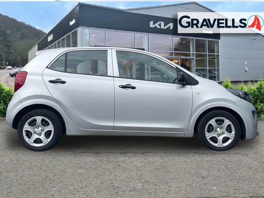 Kia Picanto 1.0 Dpi 1 Hatchback Euro 6 Ss CF73ZKE Silver #2